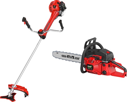 Pack Ahorro Desbrozadora y Motosierra Zuperverde 